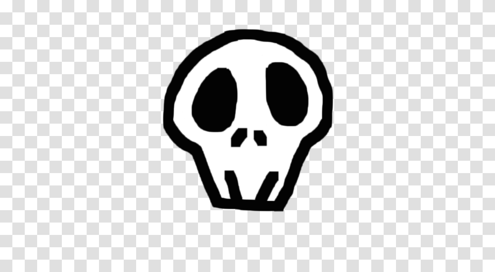 Skully Skull Brush, Stencil Transparent Png