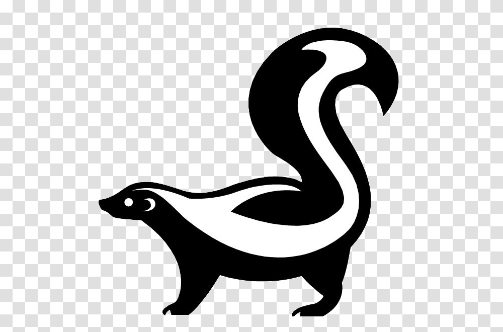 Skunk Drawing, Stencil, Animal, Wildlife, Mammal Transparent Png