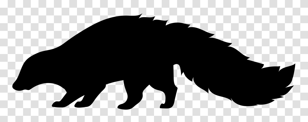 Skunk Silhouette Clip Art Gallery, Person, People, Face Transparent Png