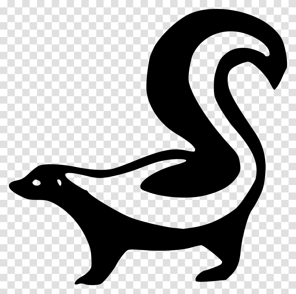 Skunk Silhouette, Gray, World Of Warcraft Transparent Png
