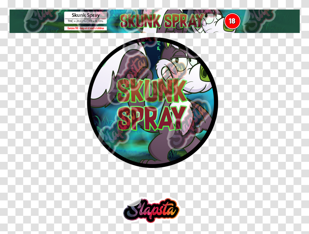 Skunk Spray Pressitin Strain Labels, Poster, Advertisement, Flyer, Paper Transparent Png