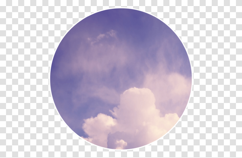 Sky Cloud Background Circle Purple Cumulus, Moon, Outer Space, Night, Astronomy Transparent Png