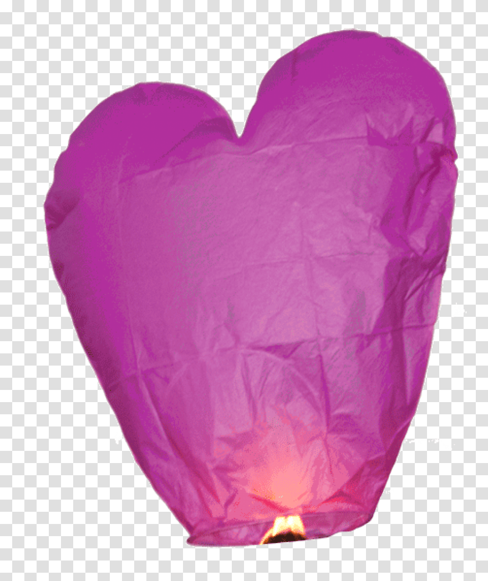 Sky Lantern, Holiday, Pillow, Cushion, Heart Transparent Png