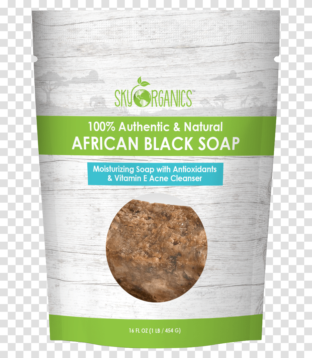 Sky Organics African Black Soap, Plant, Vegetable, Food, Bread Transparent Png
