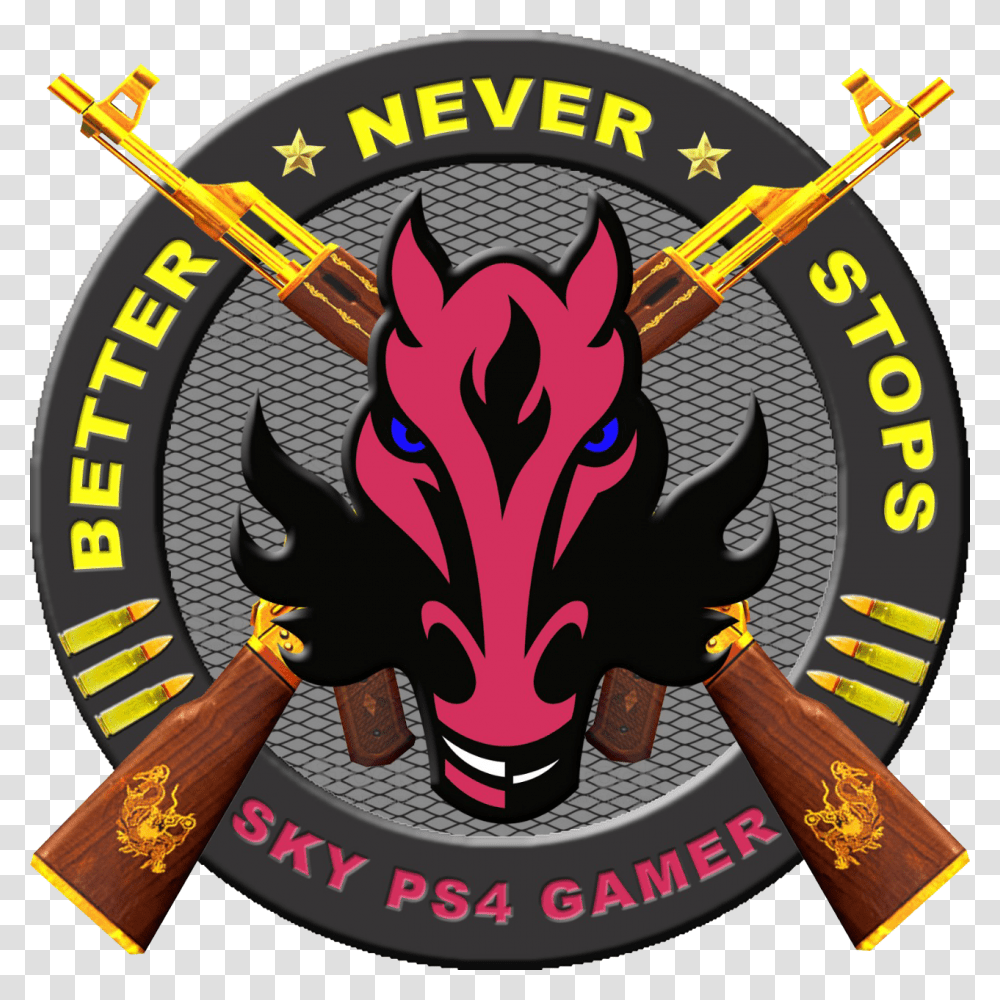 Sky Ps4 Gamer Calgary Flames Horse, Emblem, Logo Transparent Png