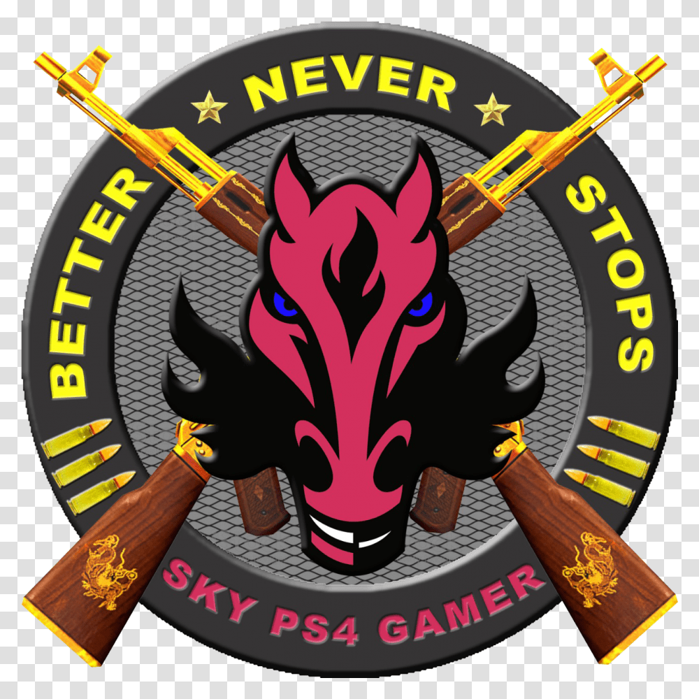 Sky Ps4 Gamer Calgary Flames Horse, Symbol, Logo, Emblem, Text Transparent Png