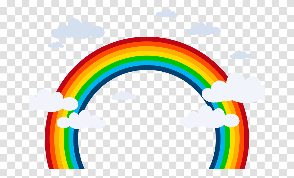 Sky Rainbow Clipart, Nature, Outdoors, Floral Design Transparent Png