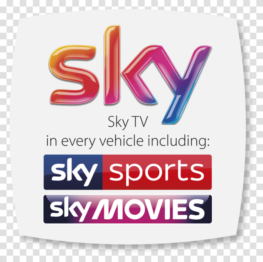 Sky Tv Icon Sky Tv, Label, Advertisement, Poster Transparent Png