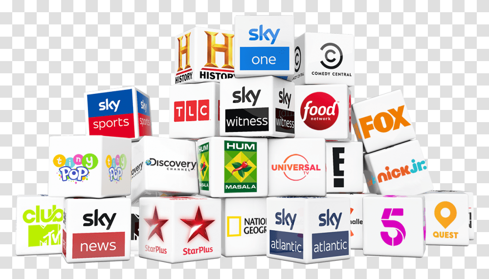 Sky Uk Channels 2008, Logo, Trademark, Box Transparent Png