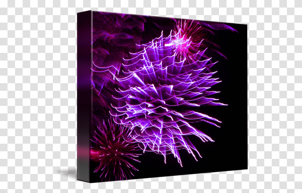 Sky Waves Fire Art Dark Purple By Sr Smith Fireworks, Light, Ornament, Pattern, Neon Transparent Png