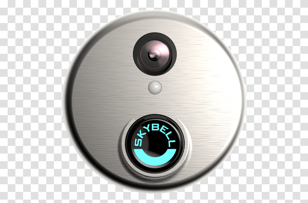 Skybell Skybell Doorbell, Disk, Lock Transparent Png