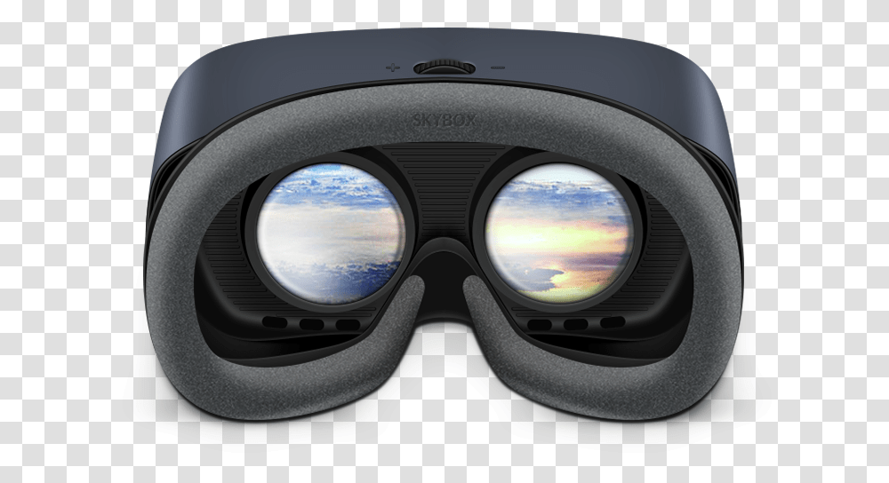 Skybox Vr Video Player Diving Equipment, Goggles, Accessories, Accessory, Helmet Transparent Png