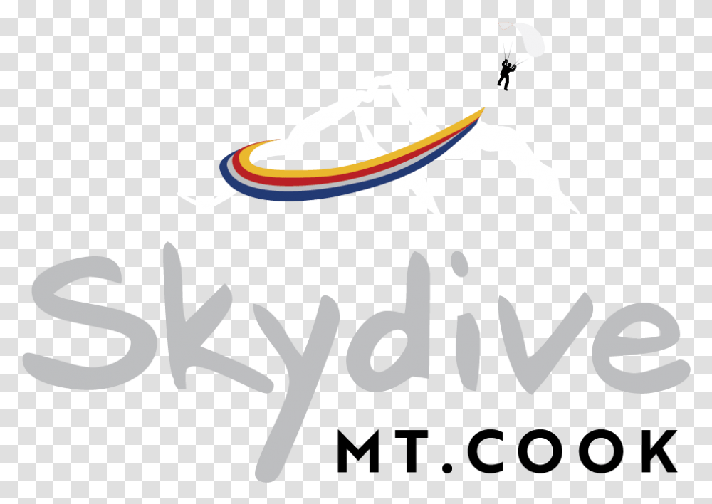 Skydive Mt Cook Calligraphy, Handwriting, Animal, Mammal Transparent Png