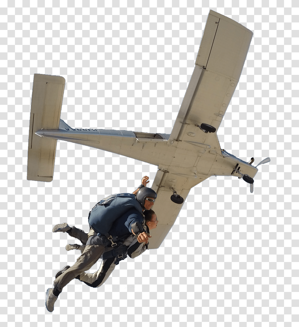 Skydive Plane, Person, Airplane, Aircraft, Vehicle Transparent Png