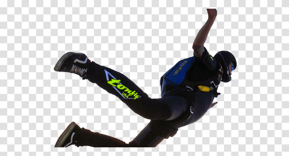 Skydiving Clipart Adventure Sky Diver, Person, Sport, Athlete, Acrobatic Transparent Png
