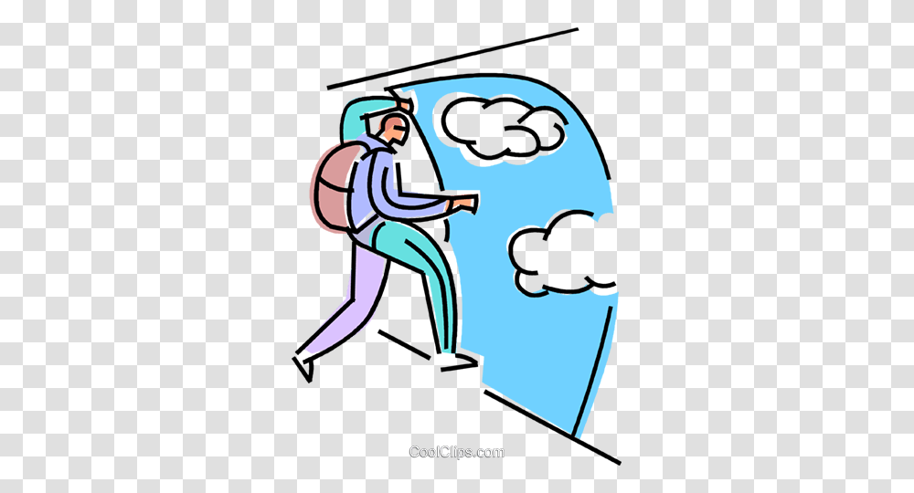 Skydiving Royalty Free Vector Clip Art Illustration, Outdoors, Doodle, Drawing, Snow Transparent Png