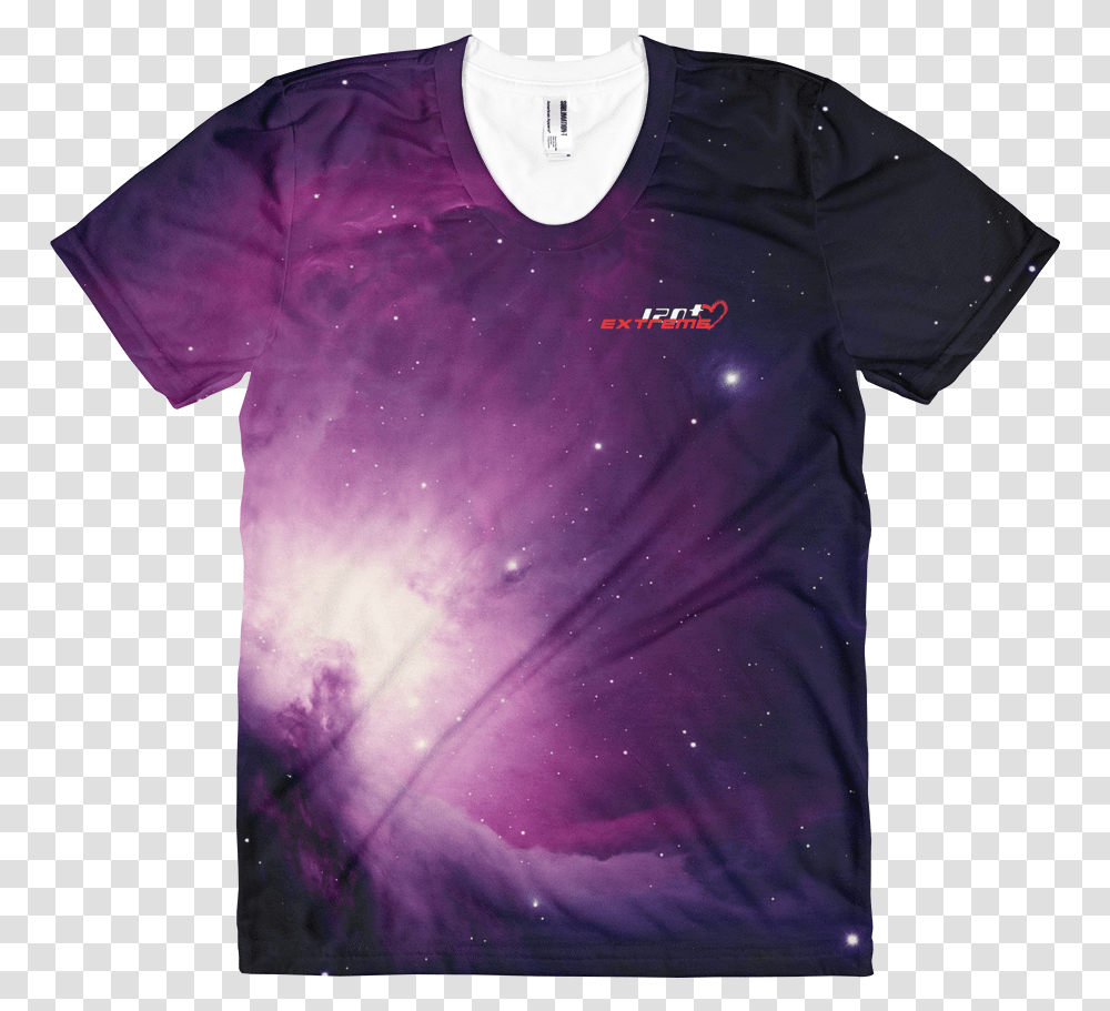 Skydiving T Shirts Galaxy Orion Nebula, Apparel, Sleeve, T-Shirt Transparent Png