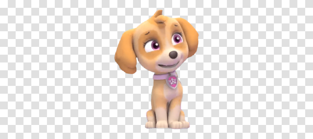 Skye Pawpatrol Puggle, Doll, Toy, Figurine, Person Transparent Png