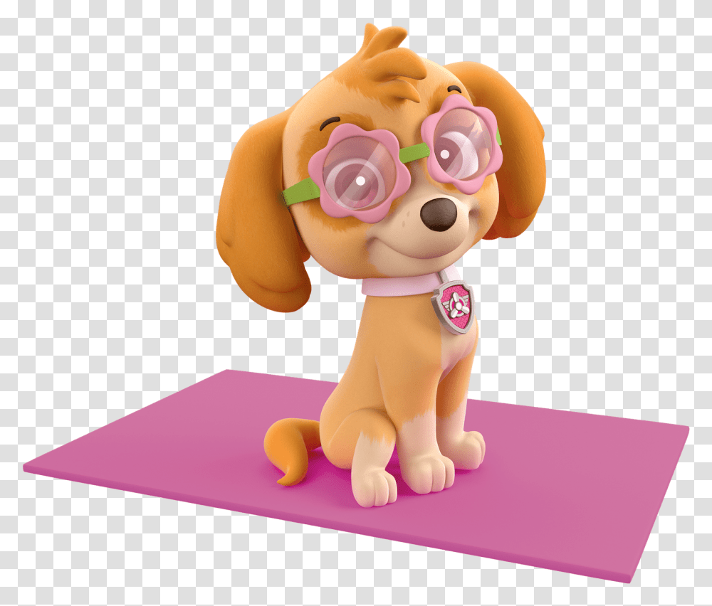 Skye Ready For The Gym Paw Patrol Clipart Clipart Paw Patrol Skye Summer, Toy, Plush, Doll, Figurine Transparent Png