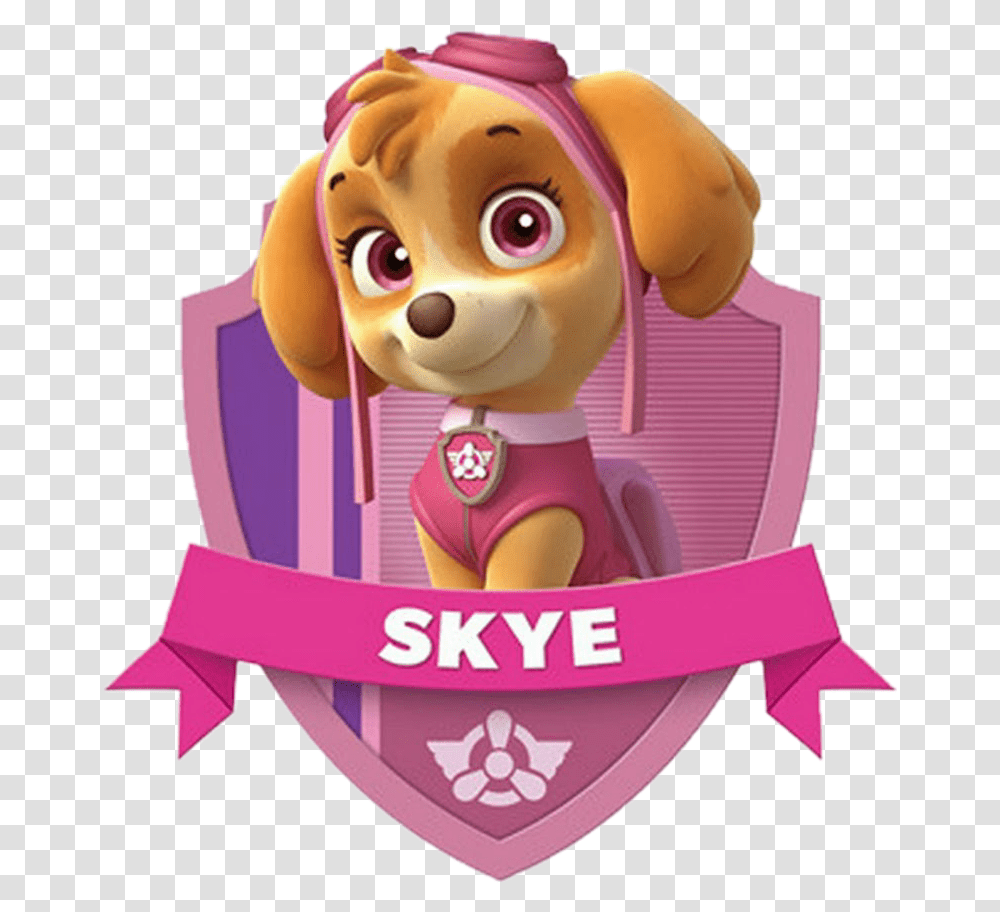 Skye Skye Paw Patrol Characters, Toy, Doll Transparent Png