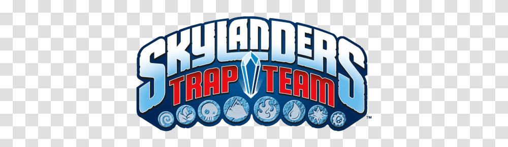 Skylanders Trap Team Logo Skylanders Trap Team Logo, Word, Meal, Game, Gambling Transparent Png