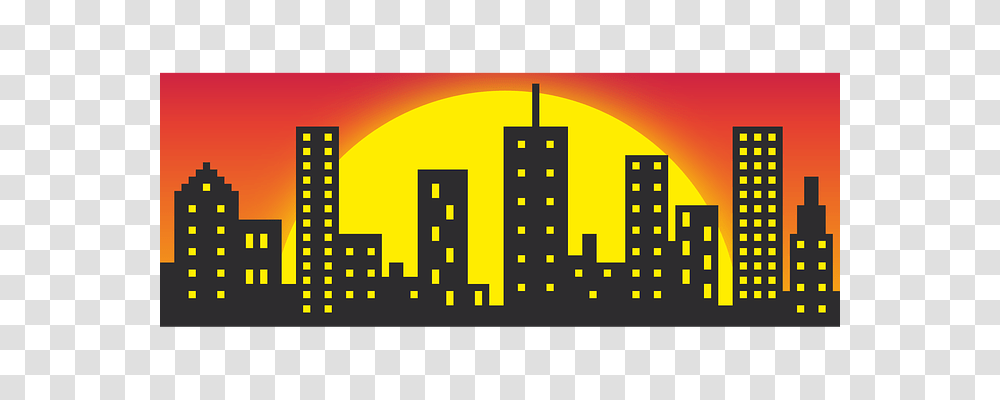 Skyline Holiday, Pac Man Transparent Png