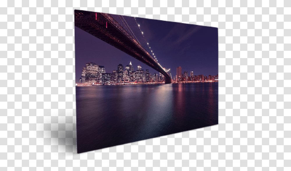 Skyline, Building, Bridge, Metropolis, City Transparent Png