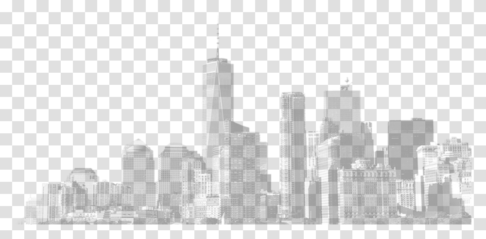 Skyline, City, Urban, Building, High Rise Transparent Png