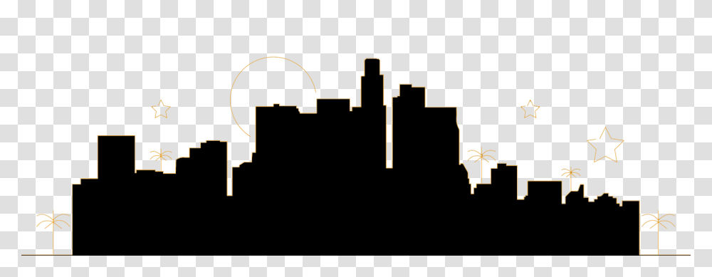 Skyline Clipart Broadway, Silhouette, Building, Urban, Nature Transparent Png