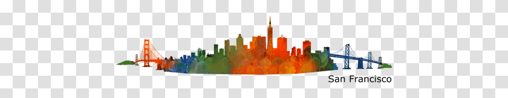 Skyline, Crystal, Mineral, Architecture, Building Transparent Png