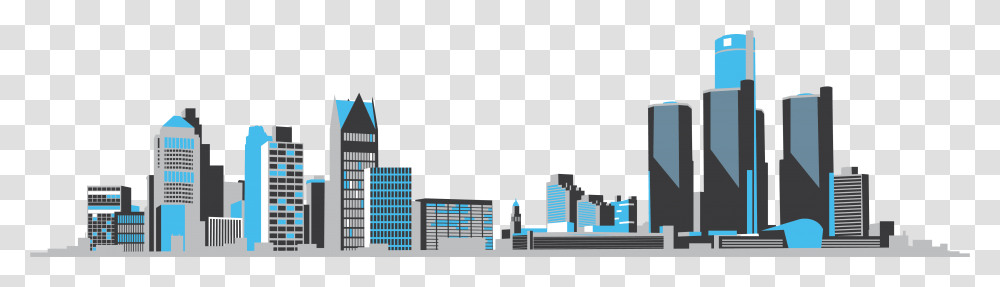 Skyline Graphic Design, Building, Urban, City, Metropolis Transparent Png