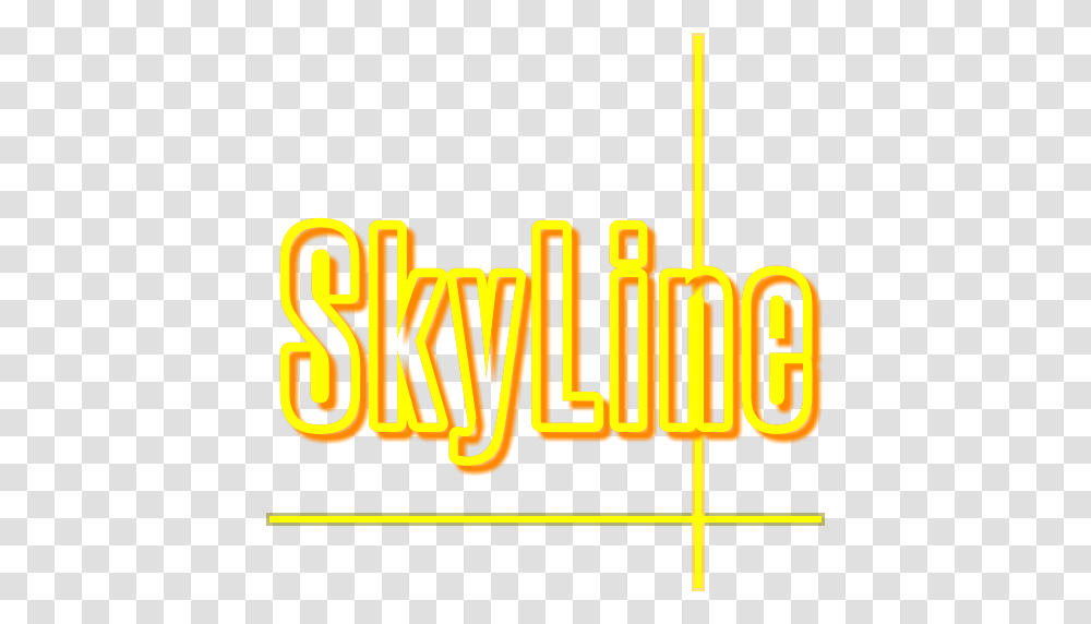 Skyline Logo, Word, Alphabet, Light Transparent Png