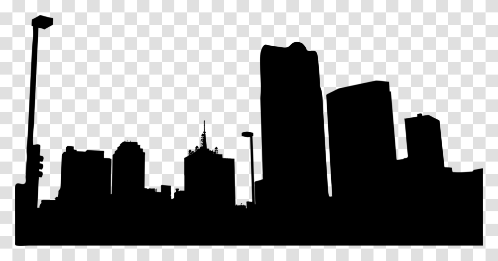 Skyline New York City Silhouette Computer Icons, Gray, World Of Warcraft Transparent Png