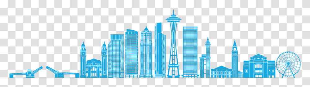 Skyline Stock Photography Seattle Seattle Skyline Outline, Building, Architecture, City, Urban Transparent Png