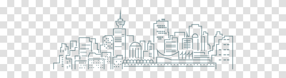 Skyline, Alphabet, Urban Transparent Png