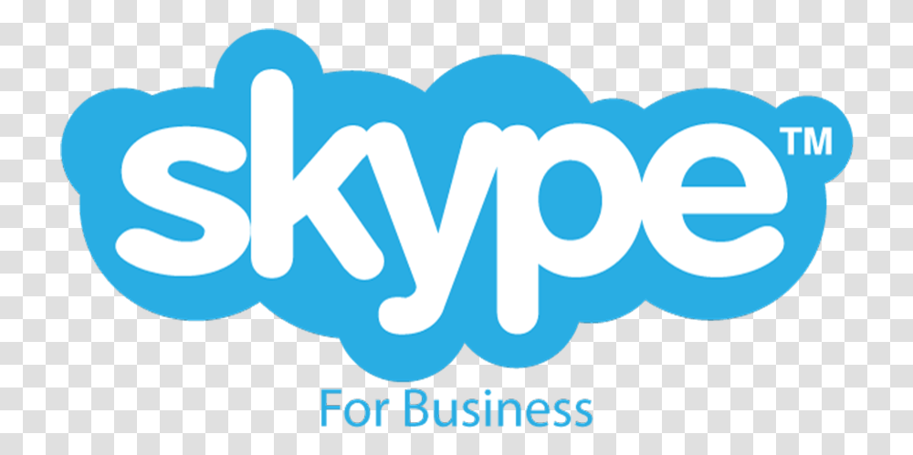 Skype For Business Logo Skype, Label, Word, Sticker Transparent Png
