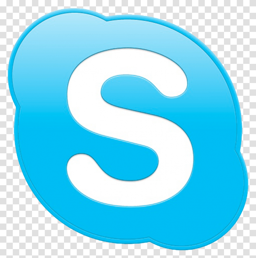 Skype Logo Background Skype Logo, Text, Number, Symbol, Word Transparent Png