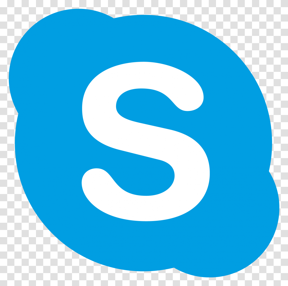 Skype Logo Icon 2 With Blue Circle, Label, Text, Symbol, Word Transparent Png
