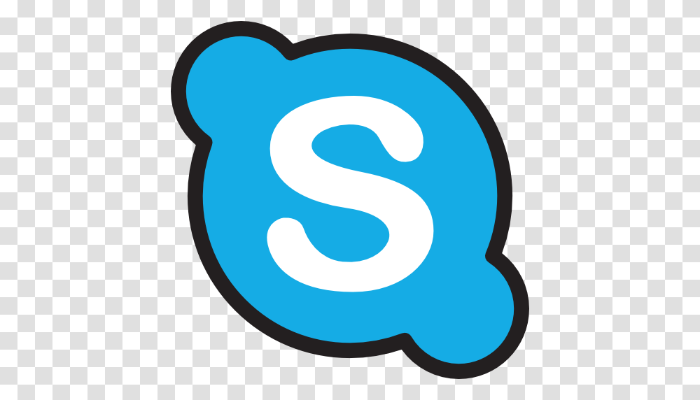 Skype, Logo, Trademark Transparent Png