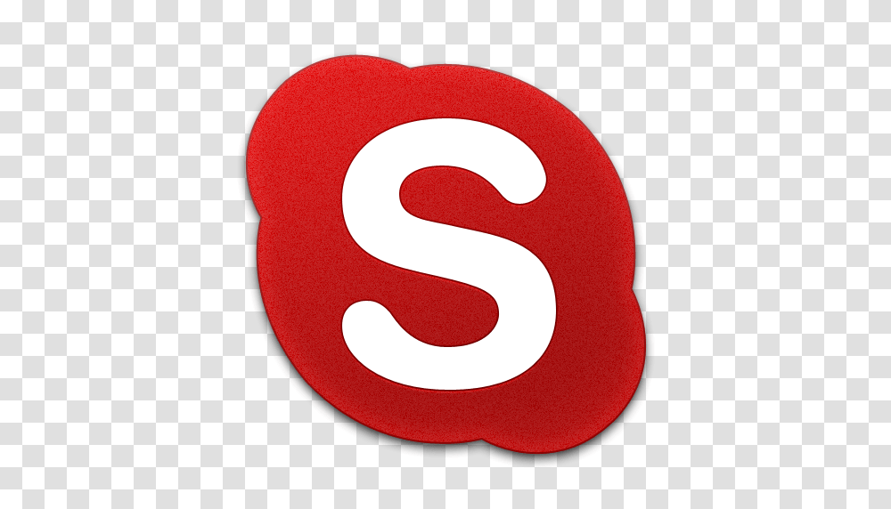 Skype Red Icon, Label, Logo Transparent Png