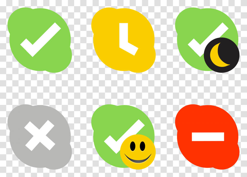 Skype Status Icons Icons, Recycling Symbol, Goggles, Accessories, Accessory Transparent Png