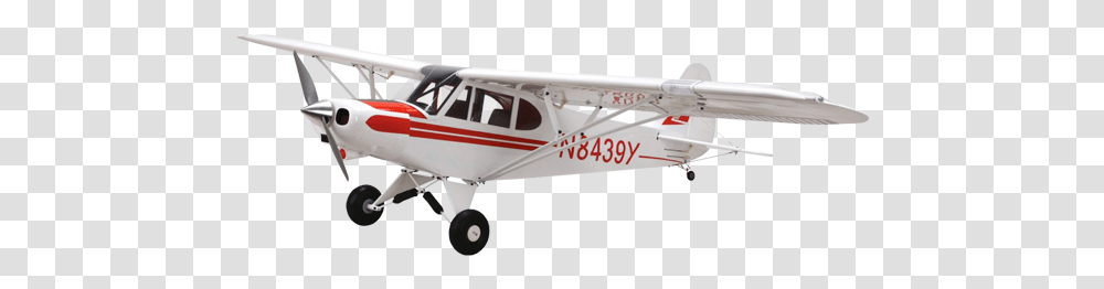 Skyraccoon E Flite Super Cub 25e, Airplane, Aircraft, Vehicle, Transportation Transparent Png