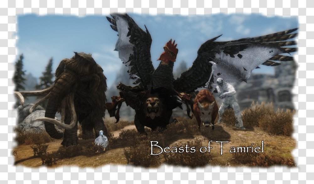 Skyrim Beasts Of Tamriel, Cow, Cattle, Mammal, Animal Transparent Png