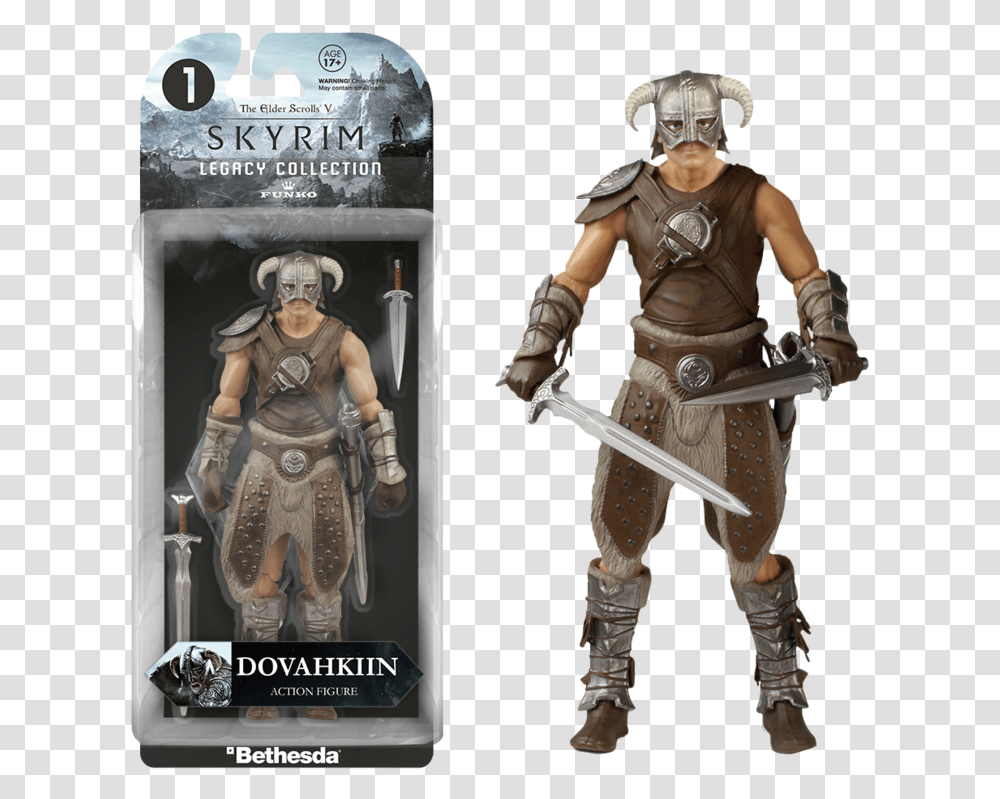 Skyrim Dovahkiin Figure, Person, Human, Armor Transparent Png
