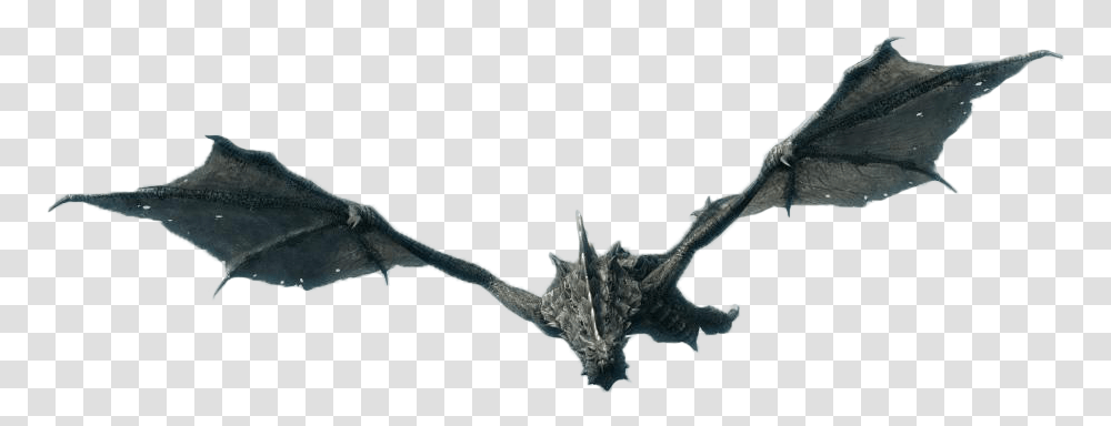 Skyrim Dragon No Background, Animal Transparent Png