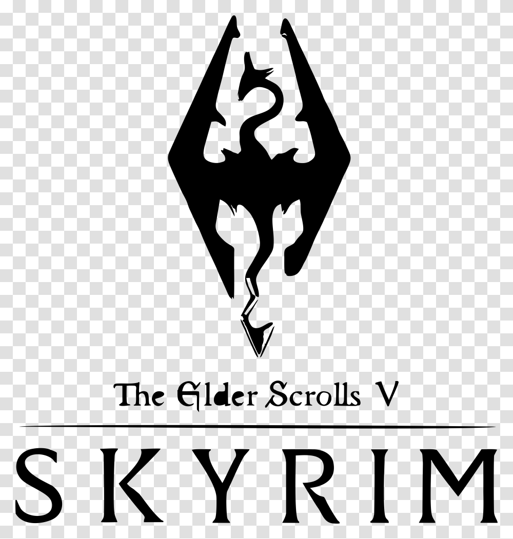 Skyrim Logo, Outdoors, Nature, Astronomy, Outer Space Transparent Png