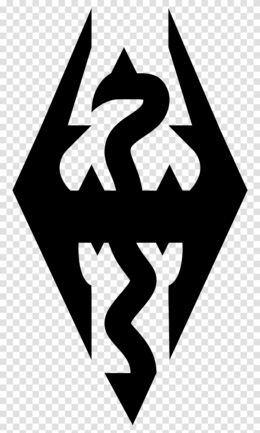 Skyrim Map Icons Skyrim Logo, Gray, World Of Warcraft Transparent Png