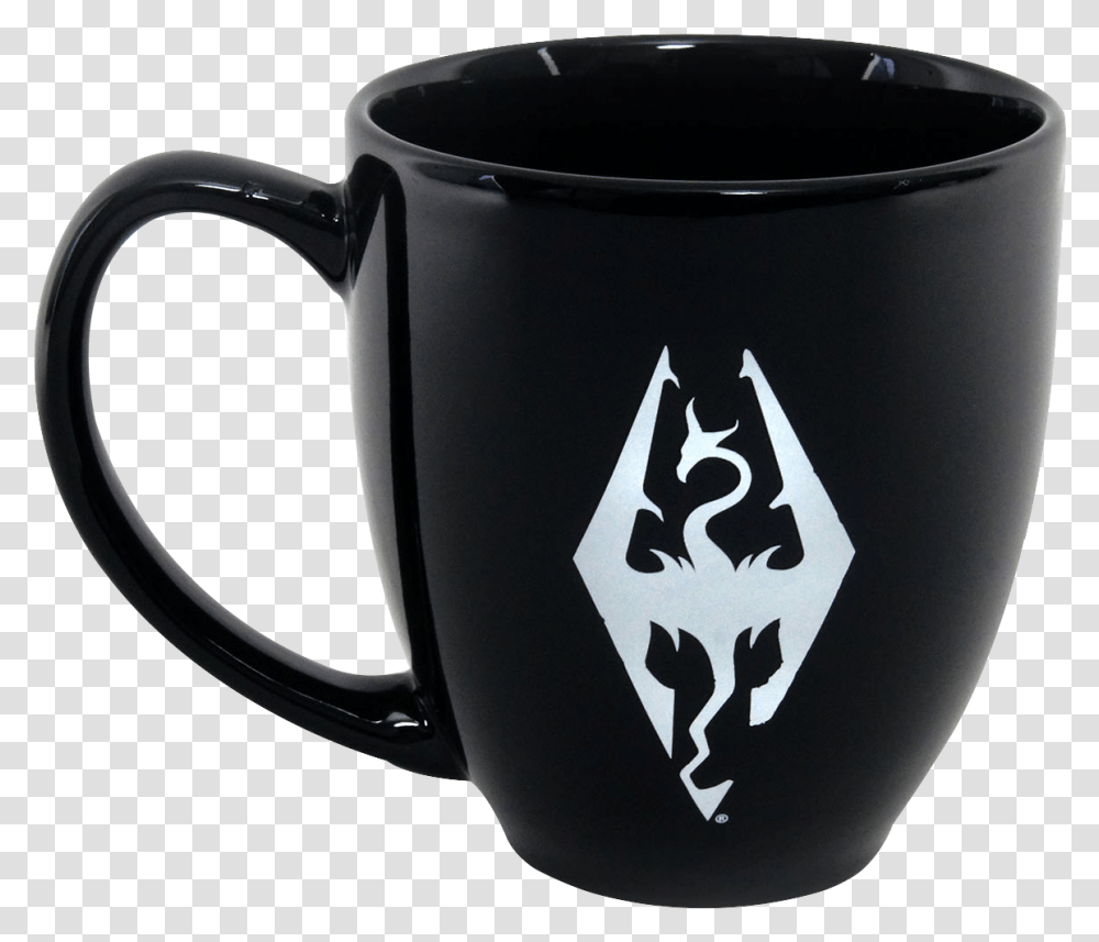 Skyrim Mug Dragon Skyrim Oversize Mug Size, Coffee Cup, Symbol, Milk, Beverage Transparent Png
