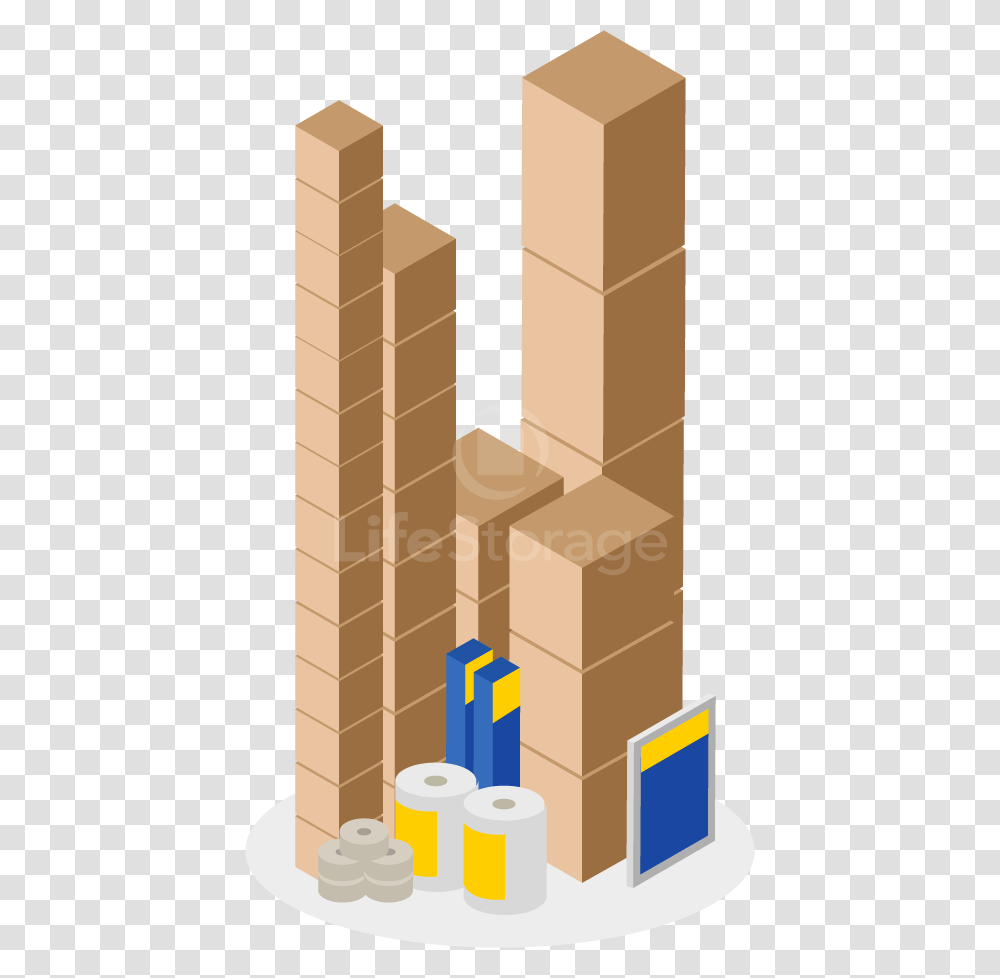 Skyscraper, Cardboard, Carton, Box, Package Delivery Transparent Png