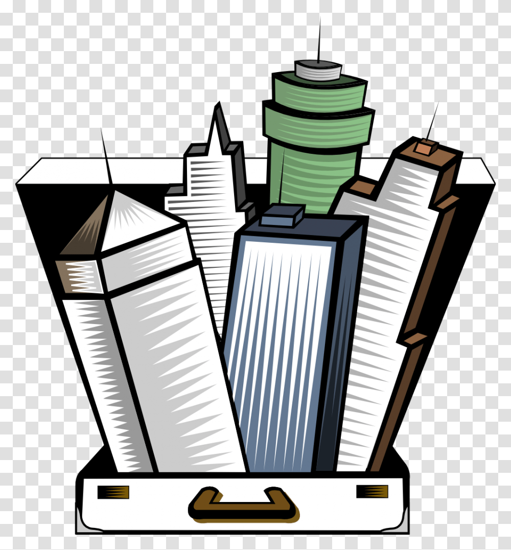 Skyscraper Clipart City Line, Word, Urban, Building Transparent Png